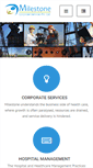 Mobile Screenshot of milestonecorporateservices.com